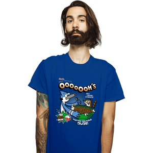 Shirts T-Shirts, Unisex / Small / Royal Blue Regular Cereal