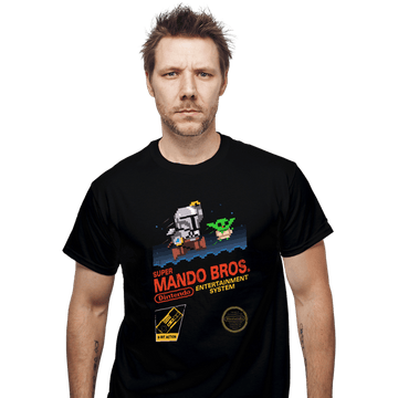 Daily_Deal_Shirts T-Shirts, Unisex / Small / Black Super Mando Bros