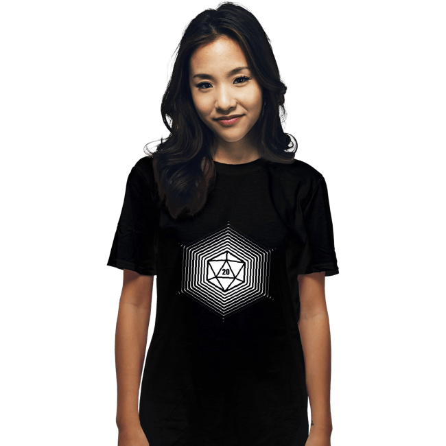 Shirts T-Shirts, Unisex / Small / Black Shining Dice