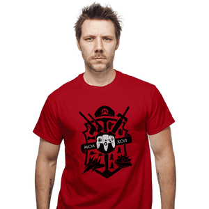 Shirts T-Shirts, Unisex / Small / Red House Of 64 Crest