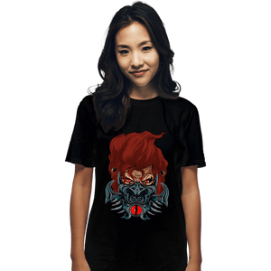 Shirts T-Shirts, Unisex / Small / Black Lion Ninja