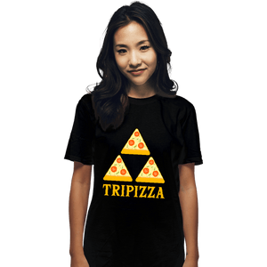 Shirts T-Shirts, Unisex / Small / Black TriPizza