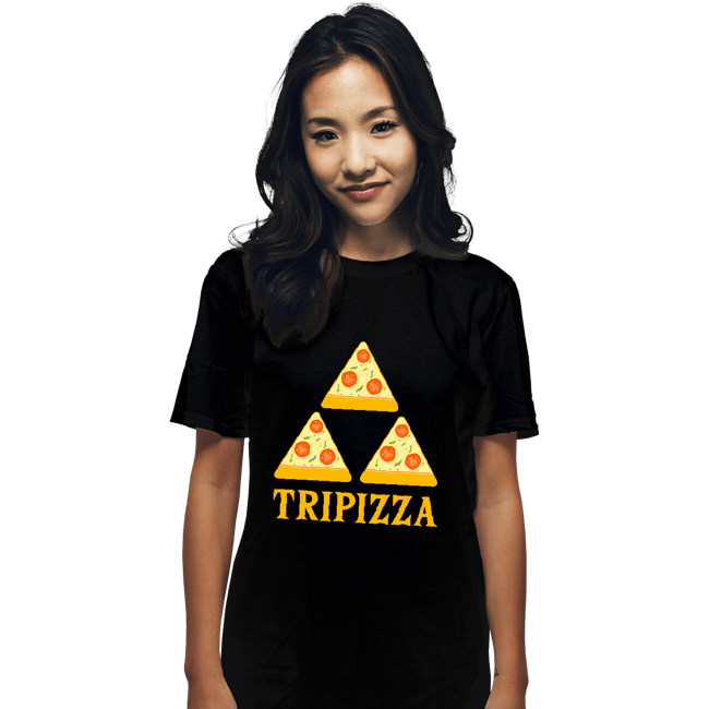 Shirts T-Shirts, Unisex / Small / Black TriPizza