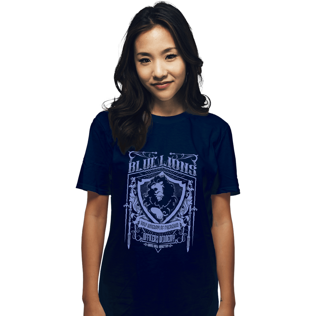 Shirts T-Shirts, Unisex / Small / Navy Blue Lions Officers Academy