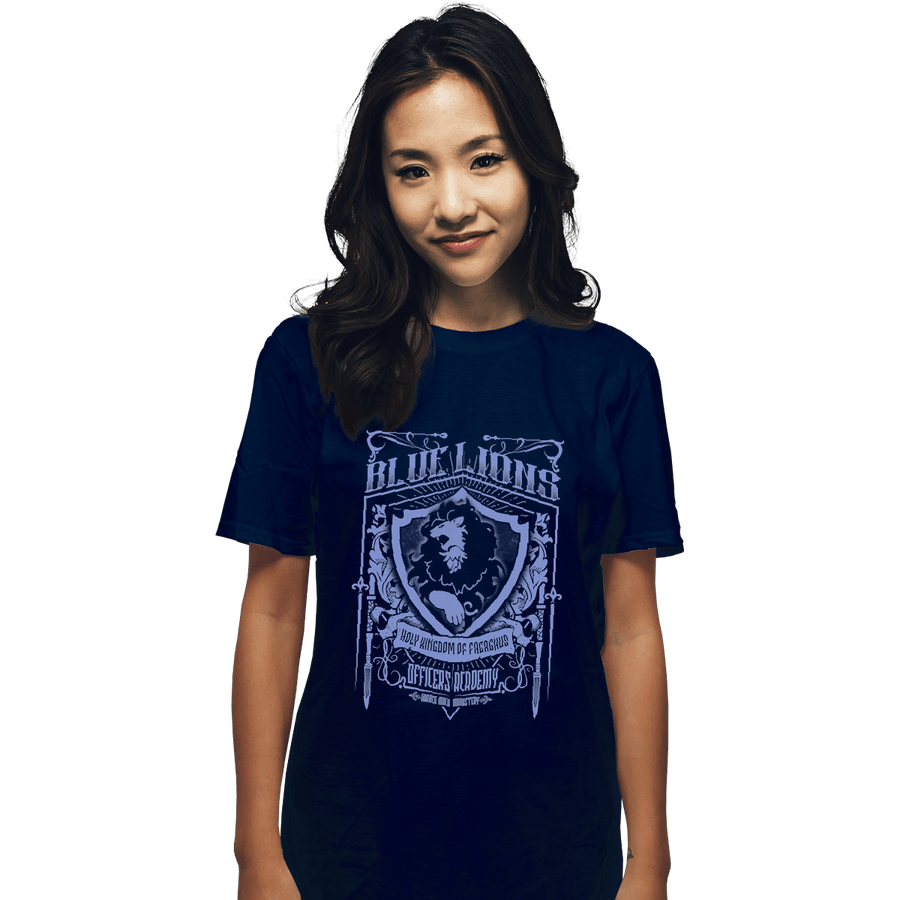 Shirts T-Shirts, Unisex / Small / Navy Blue Lions Officers Academy