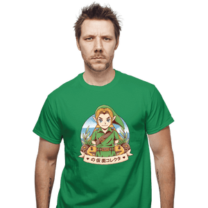 Shirts T-Shirts, Unisex / Small / Irish Green Mask Collector