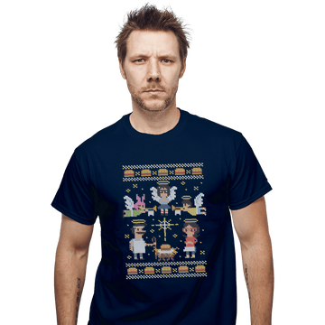 Shirts T-Shirts, Unisex / Small / Navy A Juicy Delicious Christmas