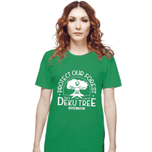 Load image into Gallery viewer, Daily_Deal_Shirts T-Shirts, Unisex / Small / Irish Green Protect Our Forest
