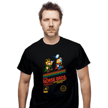 Load image into Gallery viewer, Secret_Shirts T-Shirts, Unisex / Small / Black Super Norse Bros
