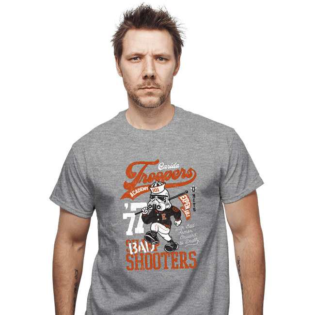 Daily_Deal_Shirts T-Shirts, Unisex / Small / Sports Grey Troopers Academy