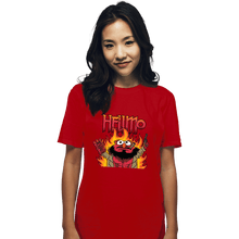 Load image into Gallery viewer, Daily_Deal_Shirts T-Shirts, Unisex / Small / Red Hellmo
