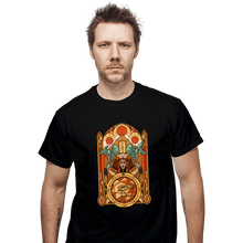 Load image into Gallery viewer, Daily_Deal_Shirts T-Shirts, Unisex / Small / Black Stained Glass Gods
