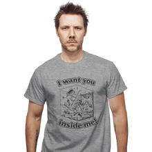 Load image into Gallery viewer, Shirts T-Shirts, Unisex / Small / Sports Grey I Want You Inside Me
