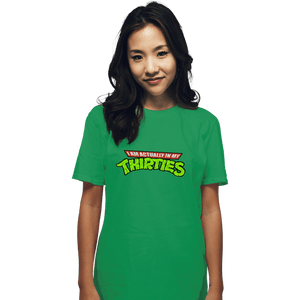 Secret_Shirts T-Shirts, Unisex / Small / Irish Green Actually In My Thirties