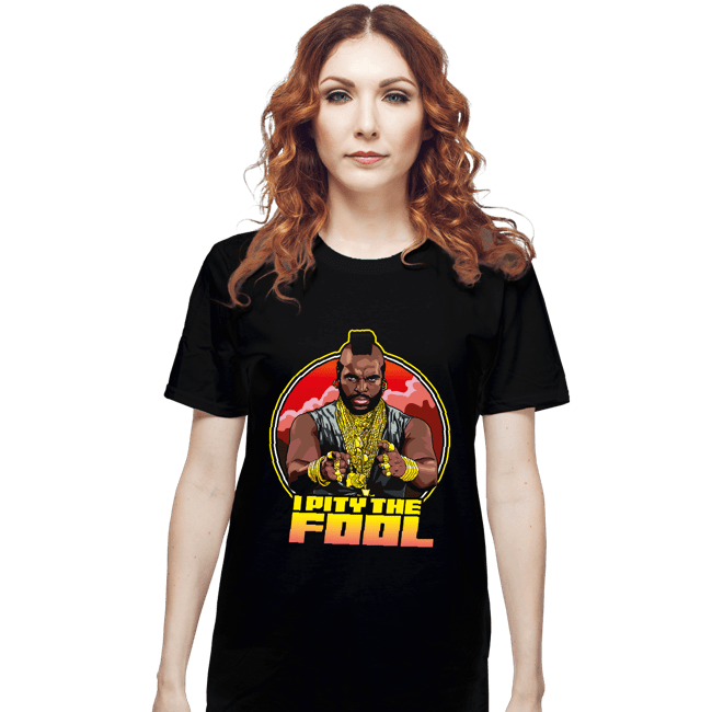 Secret_Shirts T-Shirts, Unisex / Small / Black Pity The Fool