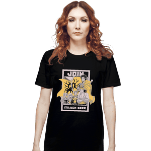 Shirts T-Shirts, Unisex / Small / Black Join Golden Deer
