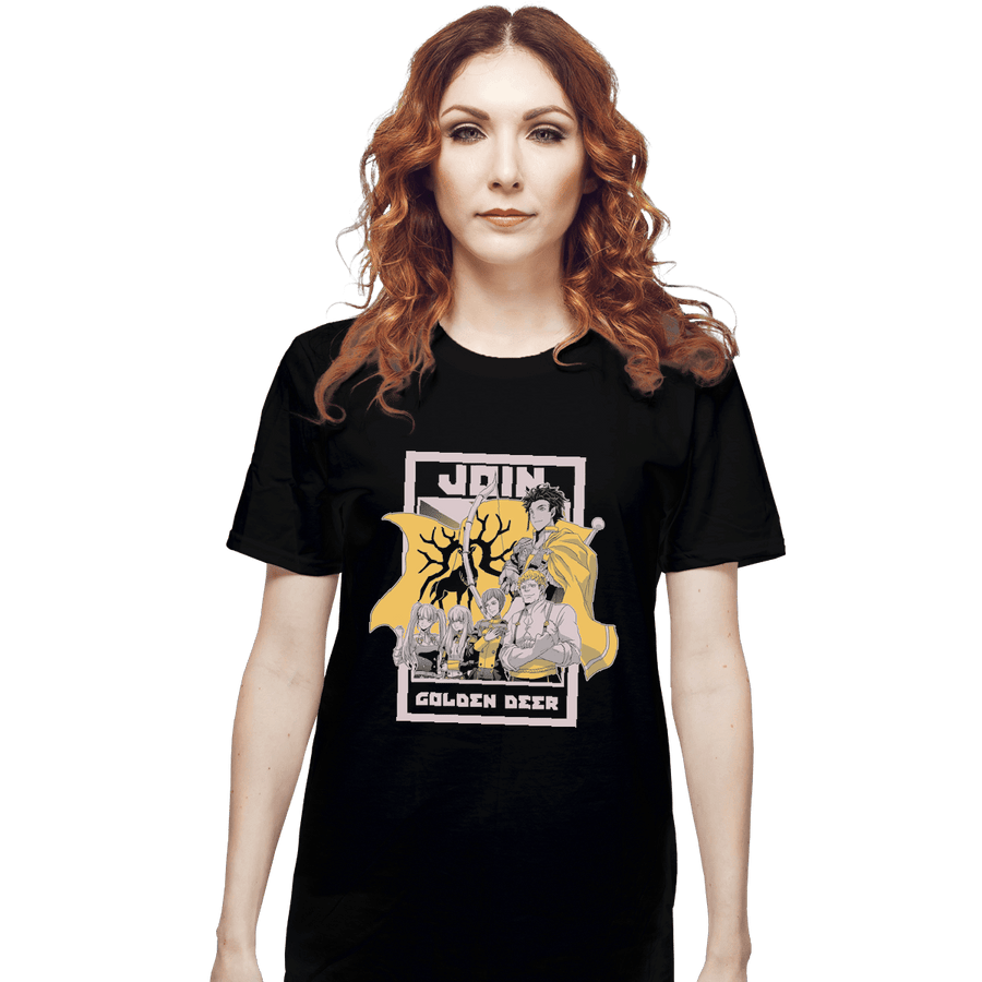 Shirts T-Shirts, Unisex / Small / Black Join Golden Deer