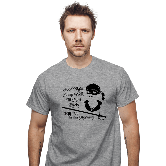 Shirts T-Shirts, Unisex / Small / Sports Grey Good Night