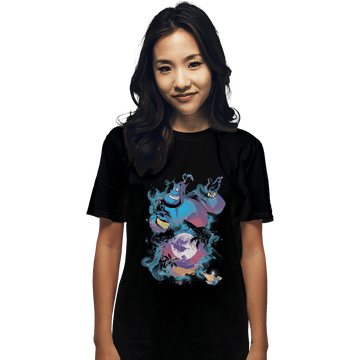 Shirts T-Shirts, Unisex / Small / Black Legend Of The Lamp
