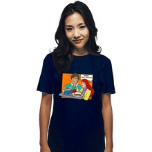 Load image into Gallery viewer, Daily_Deal_Shirts T-Shirts, Unisex / Small / Navy Great Reflexes
