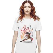 Load image into Gallery viewer, Shirts T-Shirts, Unisex / Small / White The Power Of The Fire Nation
