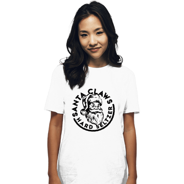 Secret_Shirts T-Shirts, Unisex / Small / White Santa Claws