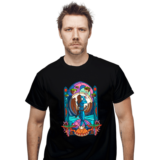 Daily_Deal_Shirts T-Shirts, Unisex / Small / Black Stained Glass Paradise