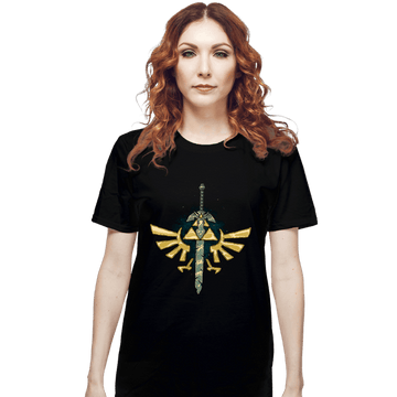 Daily_Deal_Shirts T-Shirts, Unisex / Small / Black A Master Sword