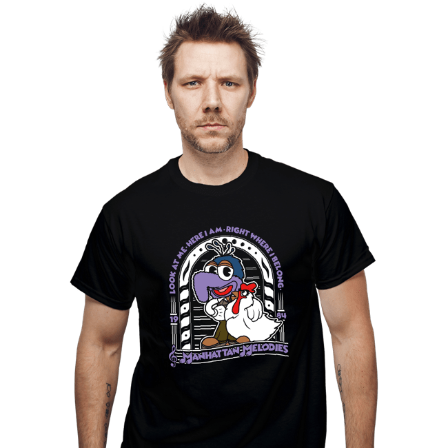 Shirts T-Shirts, Unisex / Small / Black Gonzo Melodies