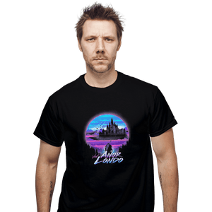 Shirts T-Shirts, Unisex / Small / Black Retrowave Darksouls