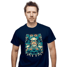 Load image into Gallery viewer, Daily_Deal_Shirts T-Shirts, Unisex / Small / Navy Fox Of The Stars
