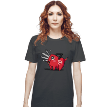 Load image into Gallery viewer, Daily_Deal_Shirts T-Shirts, Unisex / Small / Charcoal Swiss Devil

