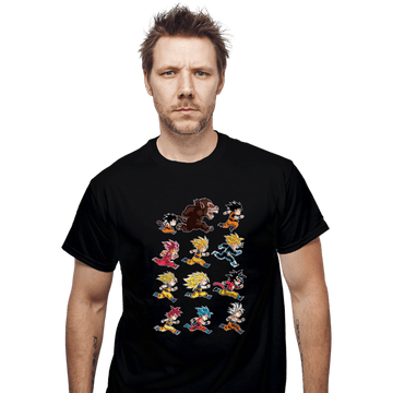 Secret_Shirts T-Shirts, Unisex / Small / Black Evolutions Of King Monkey
