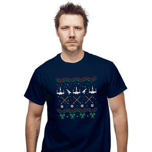 Secret_Shirts T-Shirts, Unisex / Small / Navy A Rogue Christmas