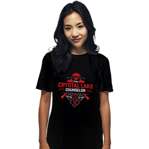 Shirts T-Shirts, Unisex / Small / Black Crystal Lake Staff