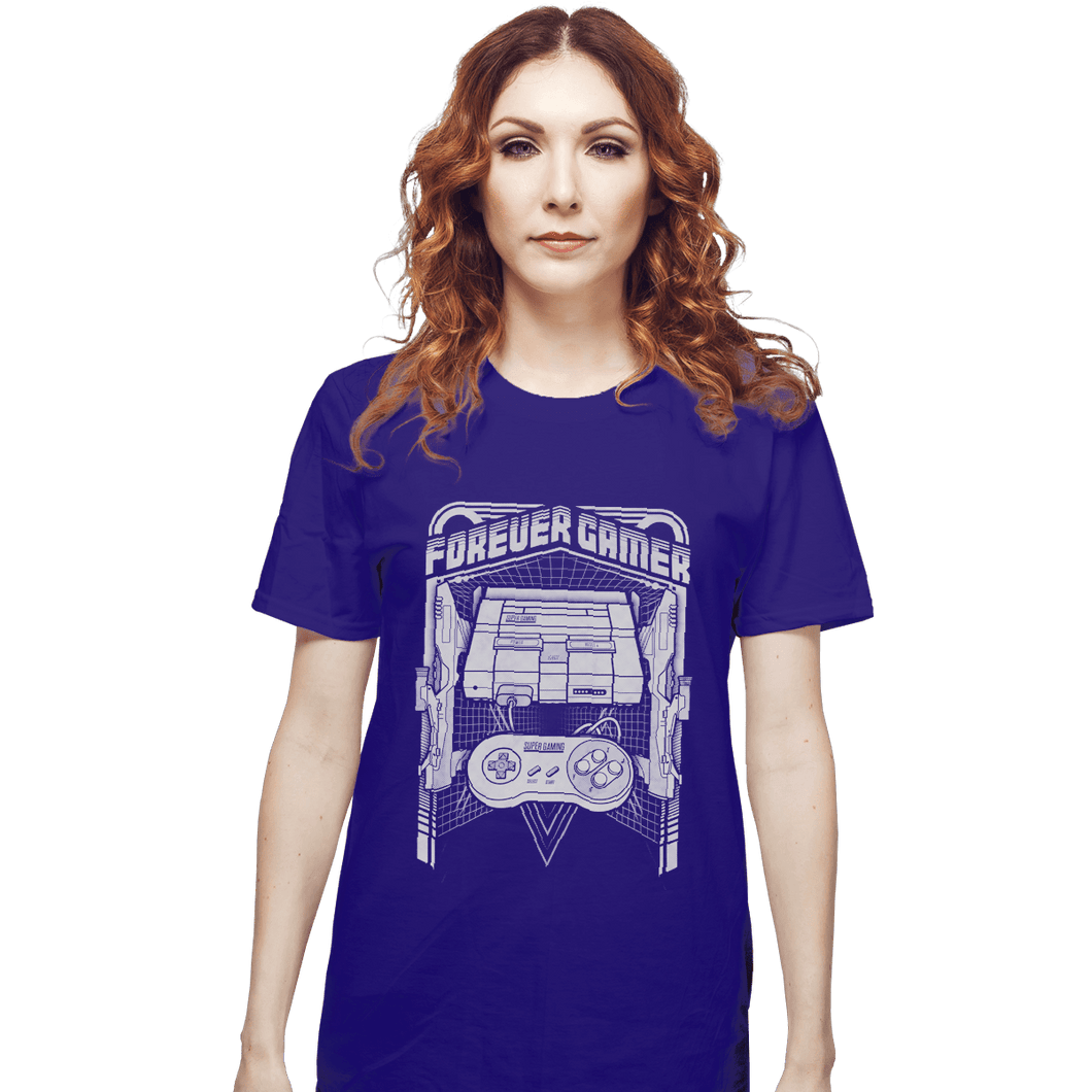Shirts T-Shirts, Unisex / Small / Violet Forever Gamer