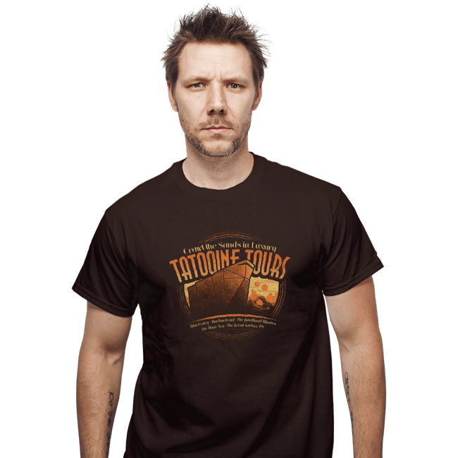 Shirts T-Shirts, Unisex / Small / Dark Chocolate Tatooine Tours