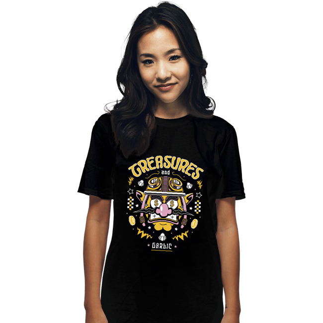 Shirts T-Shirts, Unisex / Small / Black Treasures And Garlic