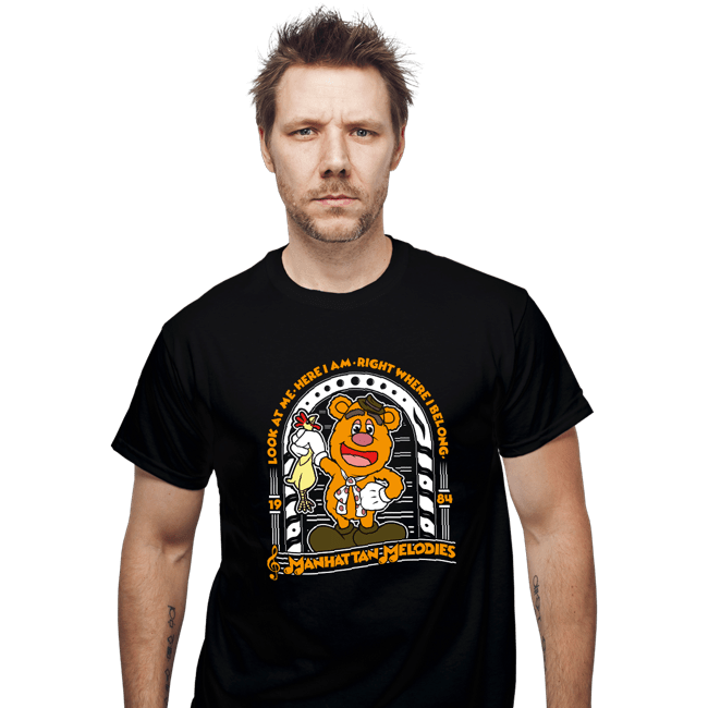 Shirts T-Shirts, Unisex / Small / Black Fozzie Melodies