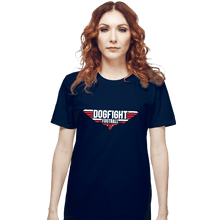 Load image into Gallery viewer, Daily_Deal_Shirts T-Shirts, Unisex / Small / Navy Top Dogfight
