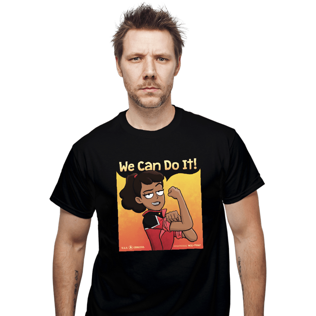 Secret_Shirts T-Shirts, Unisex / Small / Black The Lower Decks Can Do It