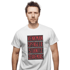 Shirts T-Shirts, Unisex / Small / White Name Tags