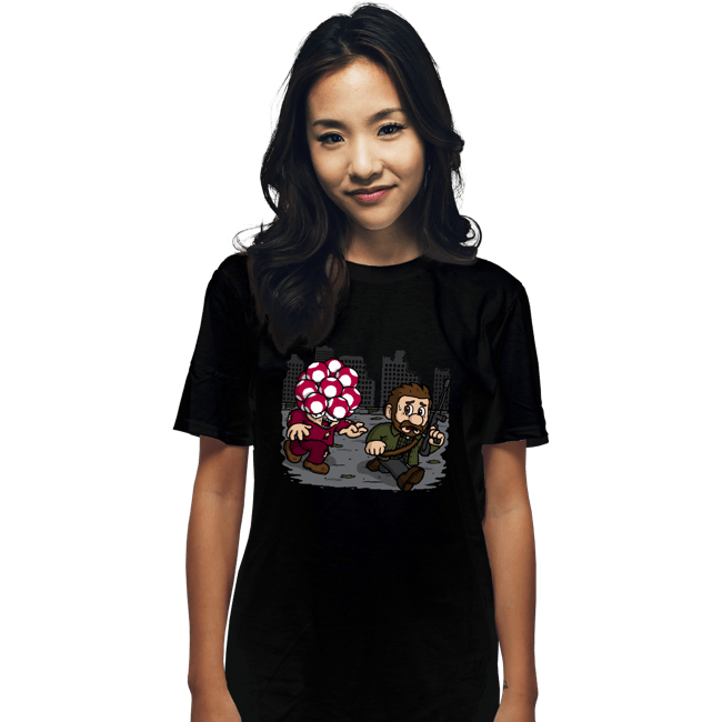 Daily_Deal_Shirts T-Shirts, Unisex / Small / Black Evil Mushroom!