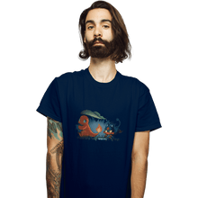 Load image into Gallery viewer, Shirts T-Shirts, Unisex / Small / Navy Stay Close To Me
