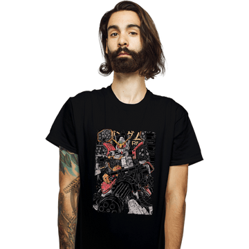 Daily_Deal_Shirts T-Shirts, Unisex / Small / Black Gundam Heavyarms