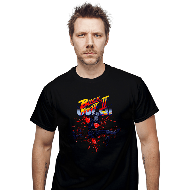 Shirts T-Shirts, Unisex / Small / Black Black Knight 2 Super Turbo