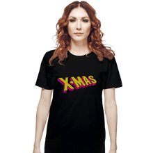 Load image into Gallery viewer, Secret_Shirts T-Shirts, Unisex / Small / Black Uncanny X-MAS
