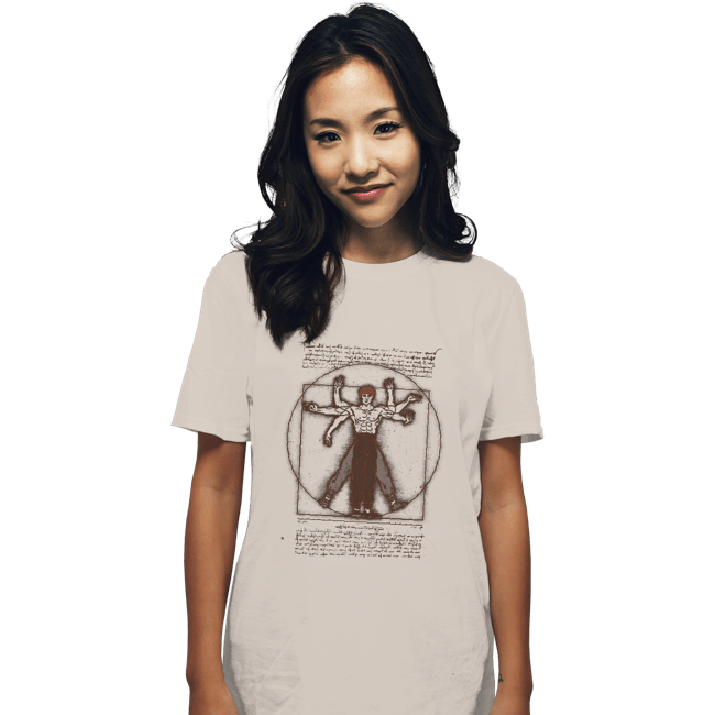 Daily_Deal_Shirts T-Shirts, Unisex / Small / Sand Vitruvian Dragon