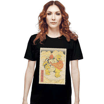 Shirts T-Shirts, Unisex / Small / Black Bowser