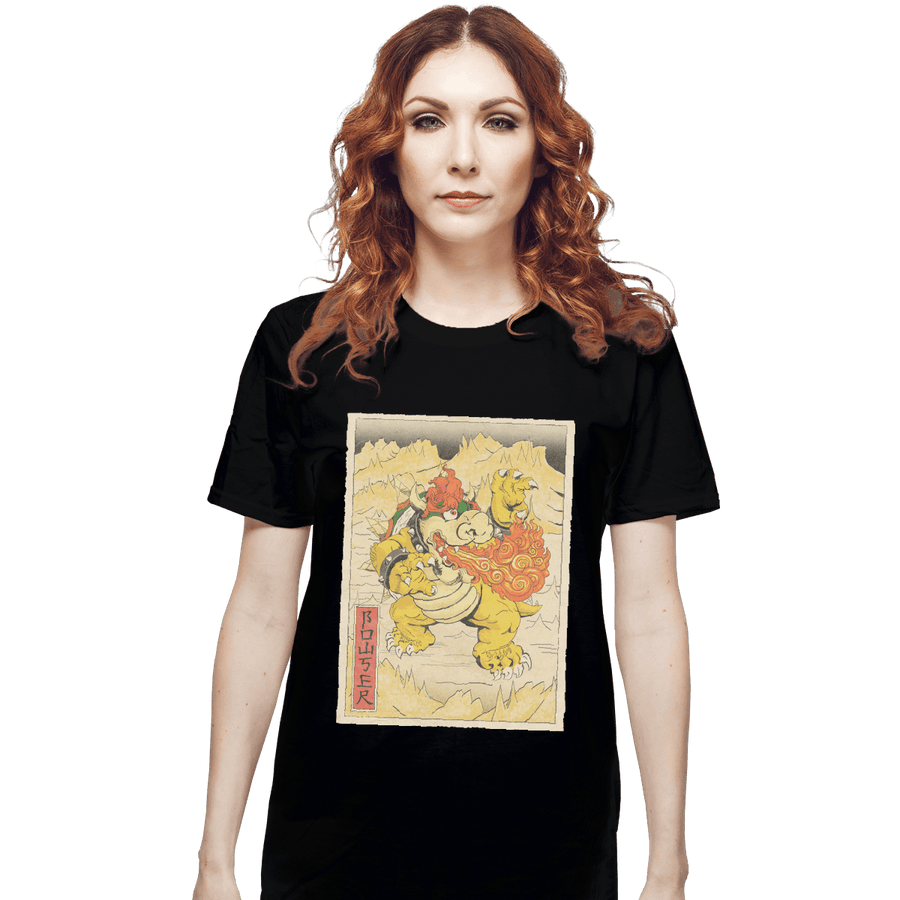 Shirts T-Shirts, Unisex / Small / Black Bowser